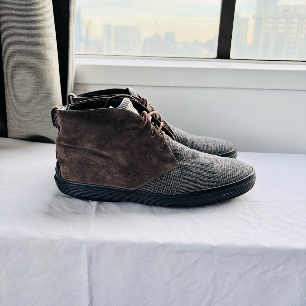 Tod's Two-Tone Boots men’s size 9US